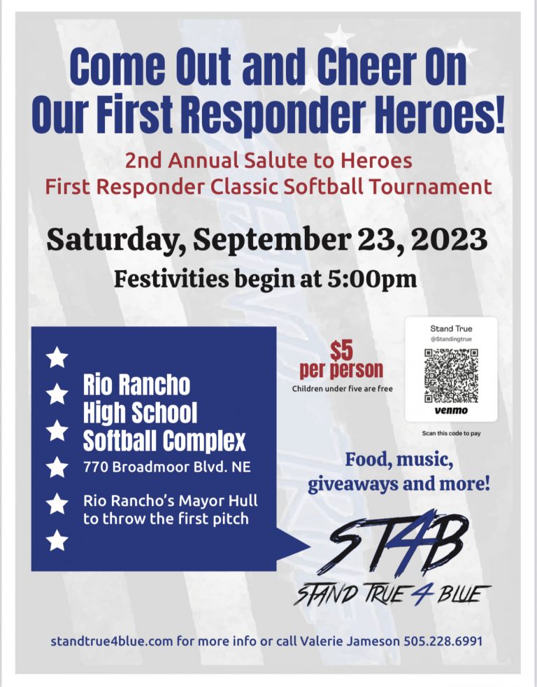 Stand True 4 Blue Salute to Heroes Softball Classic Family Life Radio