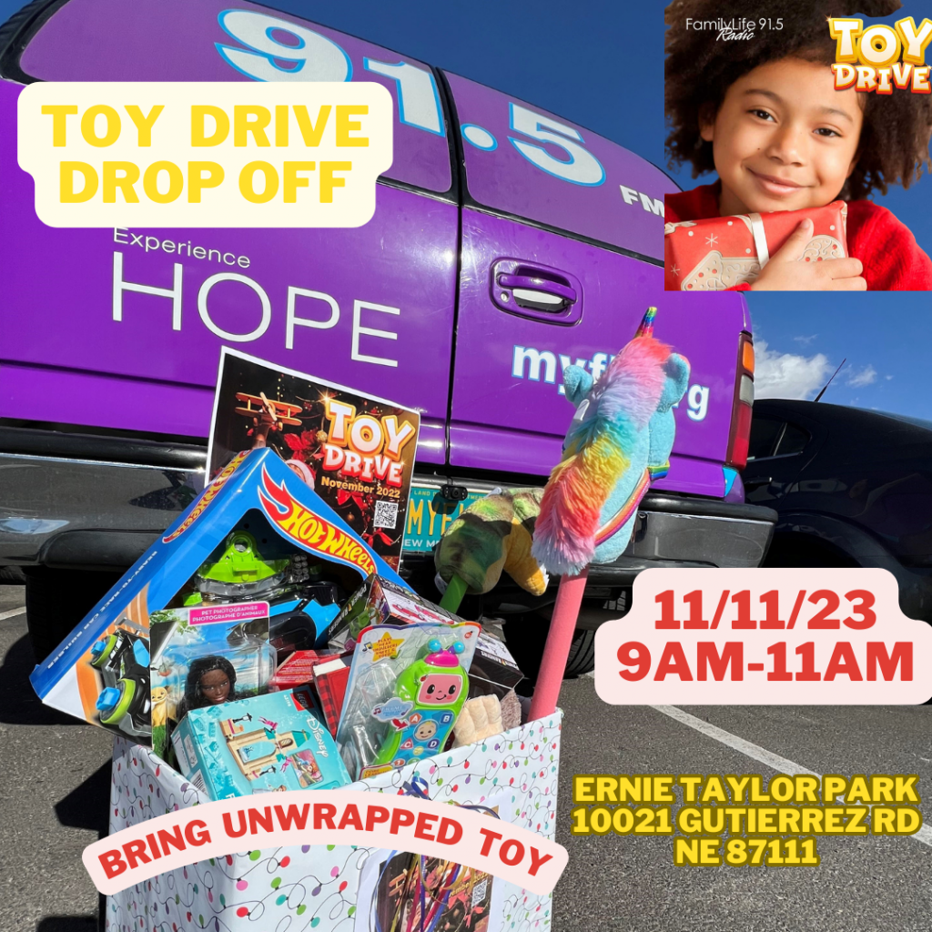 Toy Drive Live! (Ernie Taylor Park) Family Life Radio